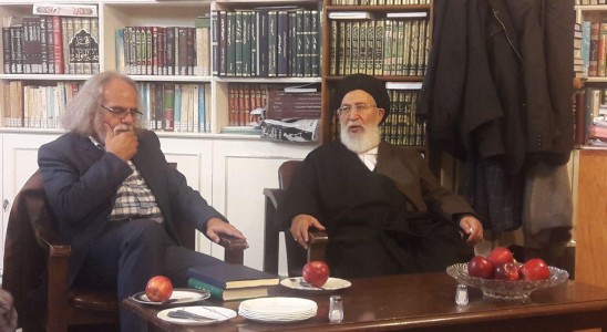 اخلاق‌مداری و گفتگوی علمی در جلسه دیدار ملکیان با آیت‌الله سیدان در مشهد