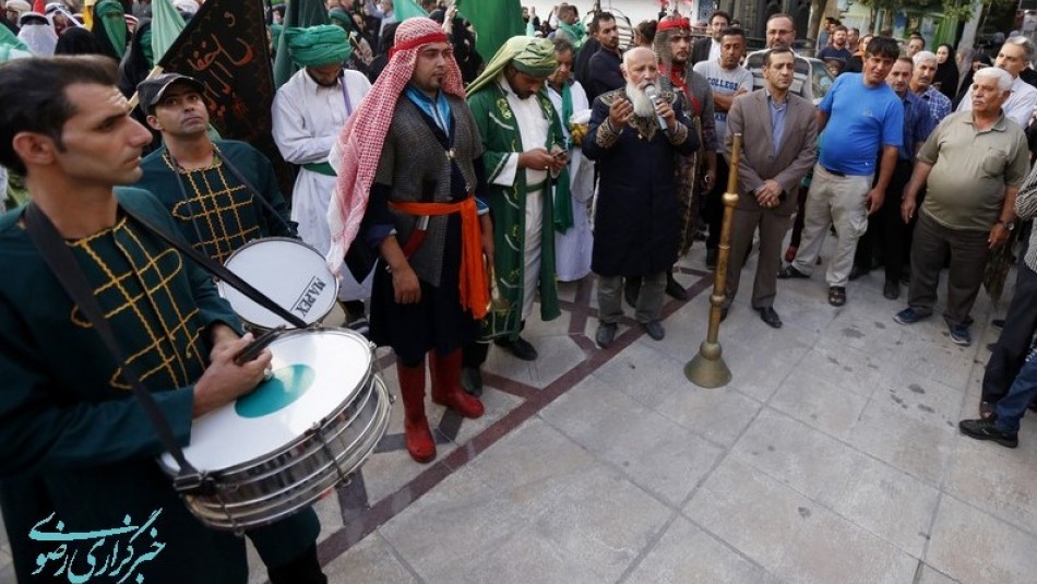 استقبال شیرازی ها از کاروان ورود نمادین حضرت شاهچراغ(ع)
