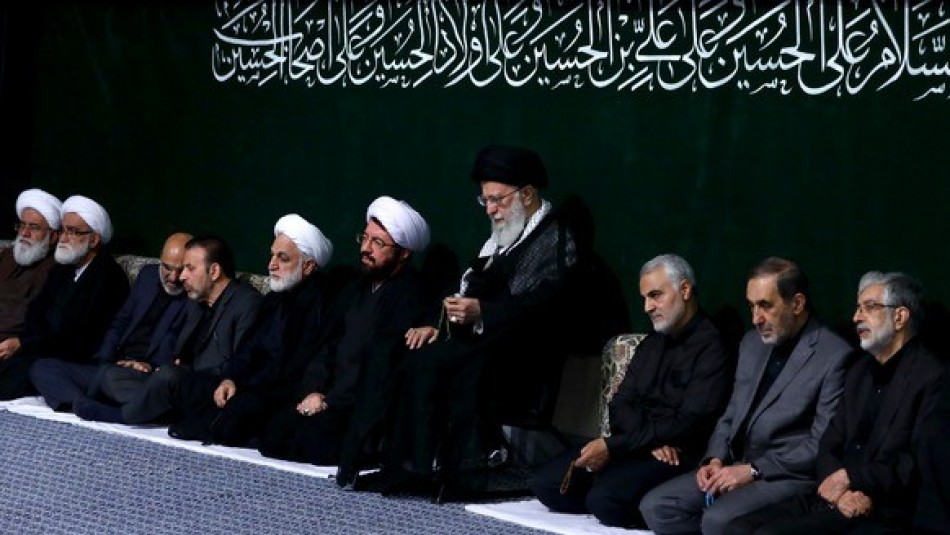 مراسم عزاداری شب عاشورای حسینی با حضور رهبر انقلاب برگزار شد