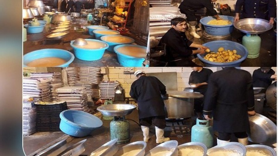 توزیع ۲۵۰ میلیون پرس غذا بین زائران حسینی در مسیرهای کربلا و نجف