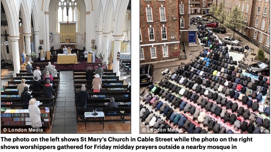 گزارش پایگاه فرانسوی از رشد چشمگیر اسلام در انگلستان