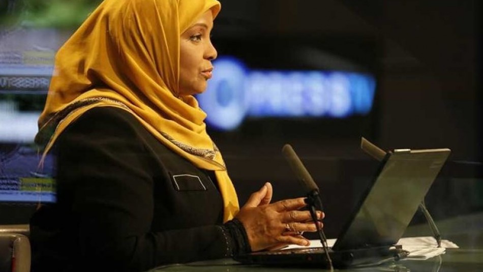 بازداشت خبرنگار زن مسلمان شبکه پرس‌تی‌وی گروگان‌گیری است