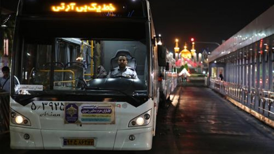 توضیحات اتوبوسرانی مشهد درباره کیفیت خدمات شب های قدر