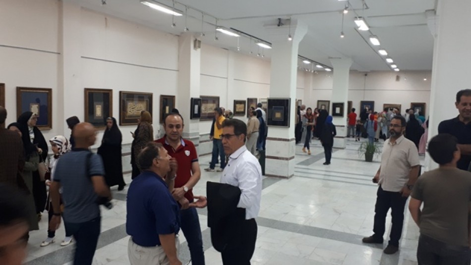 گشایش نمایشگاه آثار خوشنویسی سه تن از استادان برجسته کشور در سمنان