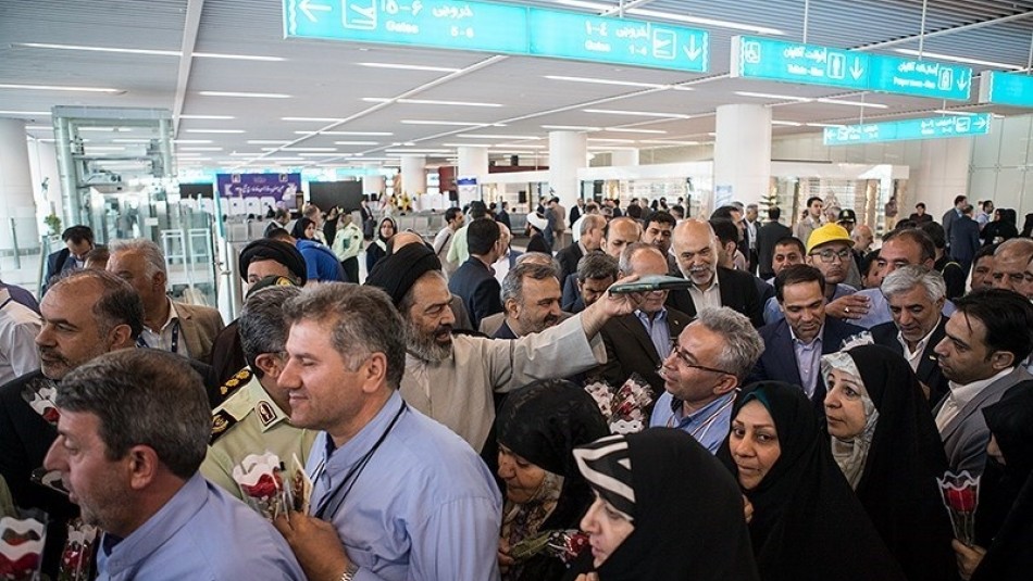 نخستین پرواز زائران حج تمتع از اصفهان بامداد امروز انجام شد