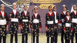 10 گروه سرود از سراسر کشور میهمان اجراهای عید غدیر آوای رضوان مشهد شدند