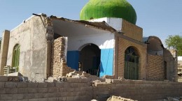 بقاع متبرکه میزبان مردم زلزله‌زده/ میزان خسارت به اماکن مذهبی هرمزگان