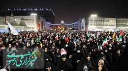 اجتماع بزرگ مردم مشهد در حمایت از مسلمانان غزه