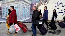 سفر بیش از ١٢ میلیون زائر در ایام نوروز به مشهد