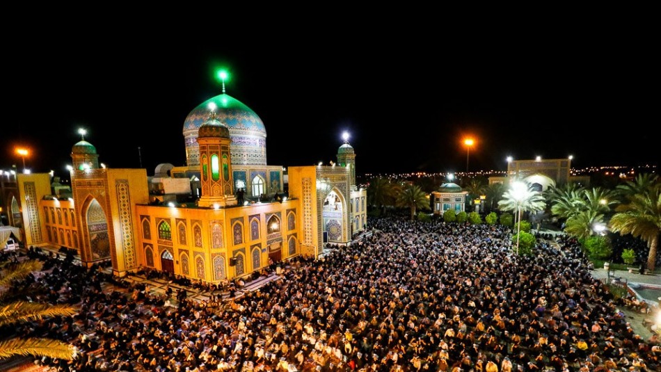 تشرف سالانه ۵ میلیون زائر به آستان حضرت حسین بن موسی الکاظم(ع) طبس